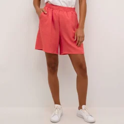 Sale KAFFE Elise Mid-Rise Casual Shorts