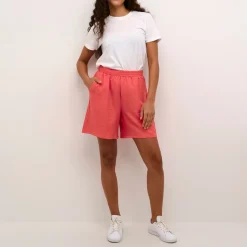 Sale KAFFE Elise Mid-Rise Casual Shorts