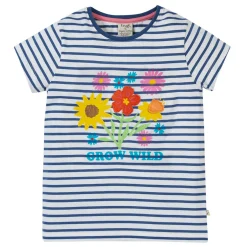 Elise Striped Floral T-Shirt