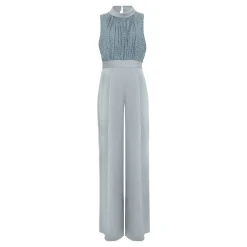 Eliza Textured Wide Leg Jumpsuit