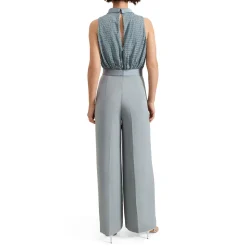 Eliza Textured Wide Leg Jumpsuit