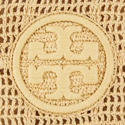 Ella Crochet Logo Pouch Bag