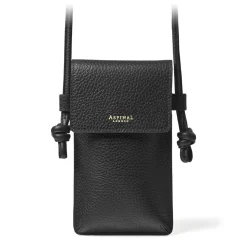 Ella Pebbled Leather Phone Pouch