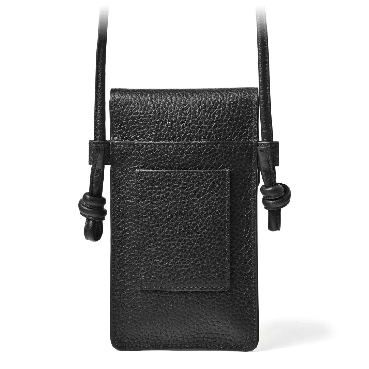 Ella Pebbled Leather Phone Pouch