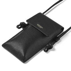 Ella Pebbled Leather Phone Pouch