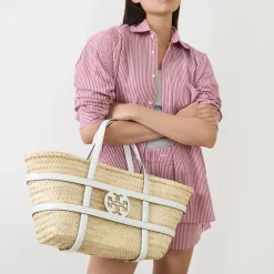 Ella Straw Basket Bag