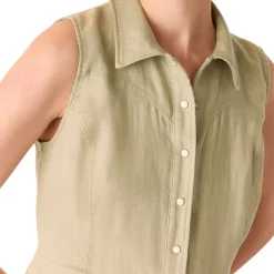 Ellis Western Linen Jumpsuit