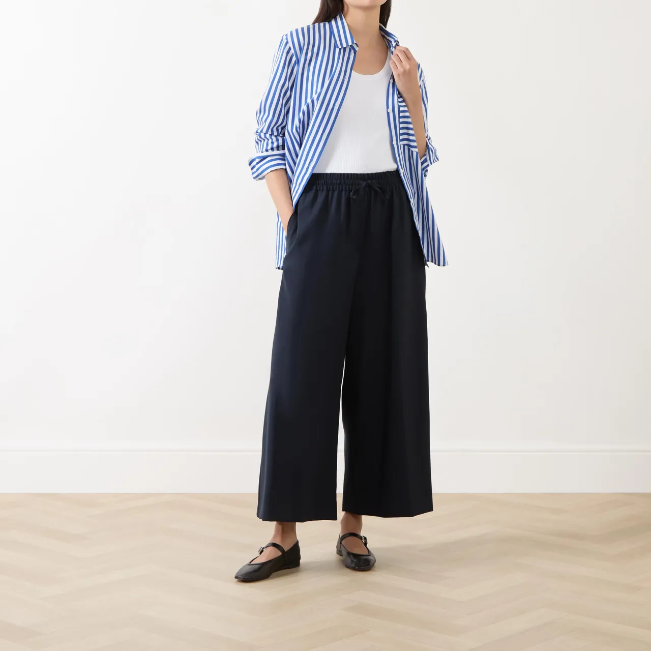 Best WEEKEND MAX MARA Elmo Cropped Wide Leg Trousers