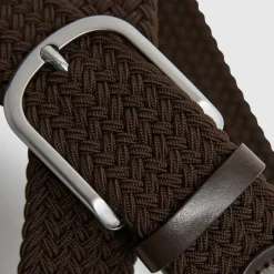 Clearance REISS Elmont Basket-Weave Belt