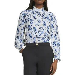 Best HOBBS Elspeth Floral Print Blouse