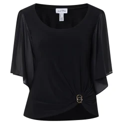 Embellished Gathered Top