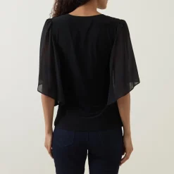 Embellished Gathered Top