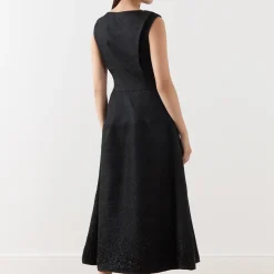 Embellished Jacquard Dress