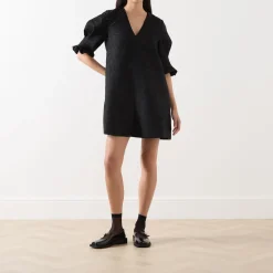 Sale STINE GOYA Embellished Jacquard Mini Dress