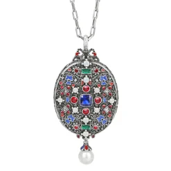 Online NEWBRIDGE SILVERWARE Embellished Ornate Locket