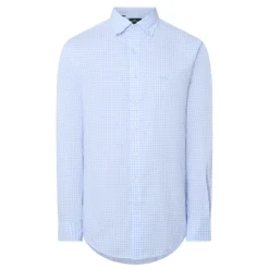 Embroidered Logo Check Oxford Shirt
