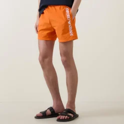 Embroidered Logo Swim Shorts