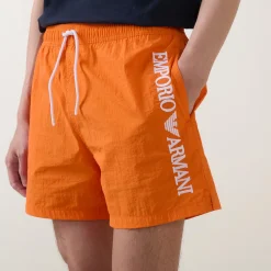 Embroidered Logo Swim Shorts