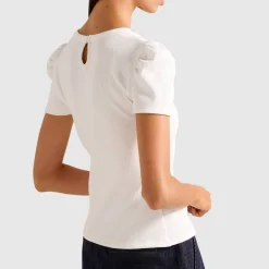 Emilia Embellished Puff Sleeve Top