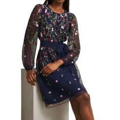 Discount HOBBS Emmy Floral Flared Mini Dress