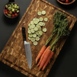 End Grain Teak Wooden Chopping Board