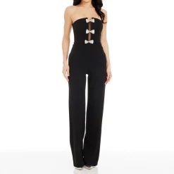 Erica Bow Wide Leg Jumpsuit