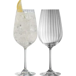 Discount GALWAY CRYSTAL Erne Spritz Goblet Pair