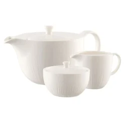 Erne Teaset - Teapot, Cream & Sugar
