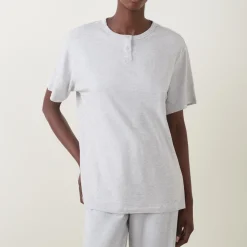 Essential Henley Pyjama Top