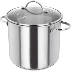 Essentials Stockpot with Glass Lid 22cm