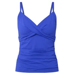 Essentials Twist Front Tankini Top