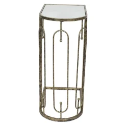 Estela Mirrored Sofa Side Table