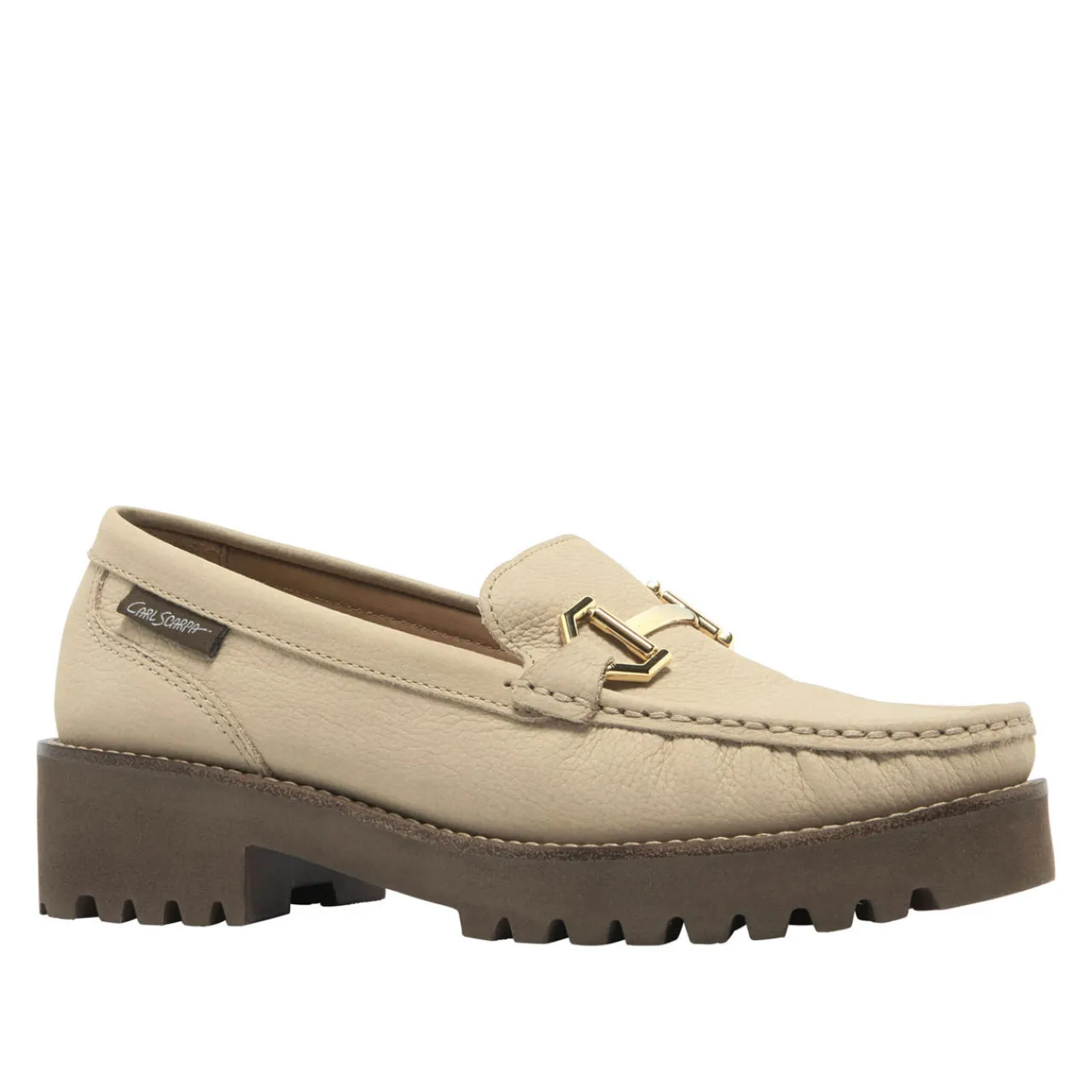 Clearance CARL SCARPA Etana Chunky Snaffle-Trim Loafers