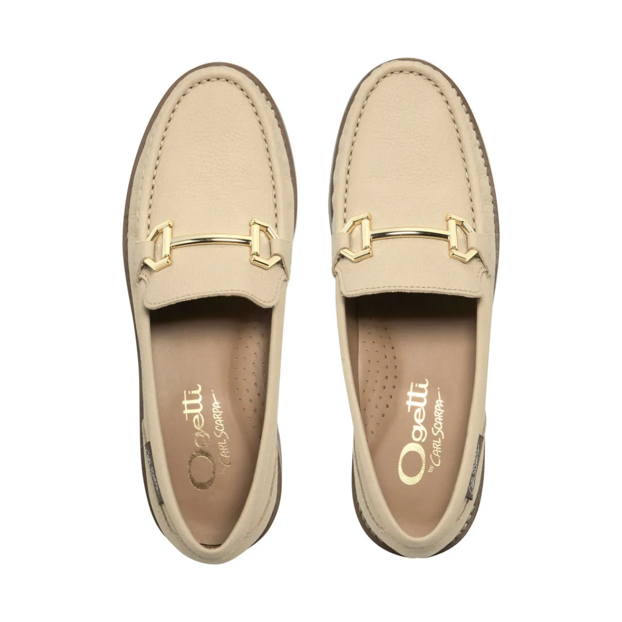 Clearance CARL SCARPA Etana Chunky Snaffle-Trim Loafers