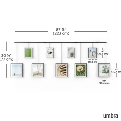 Online UMBRA Exhibit Gallery Frames Set of Nine