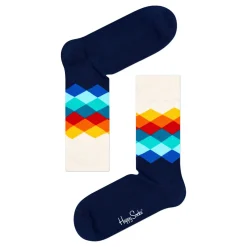 Faded Diamond Socks