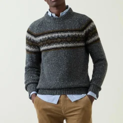Fairisle Raglan Sweater
