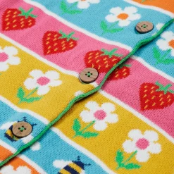 Fairisle Striped Cardigan