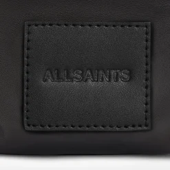 Falcon Logo Leather Pouch Bag