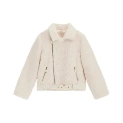 Faux Fur Belted Jacket