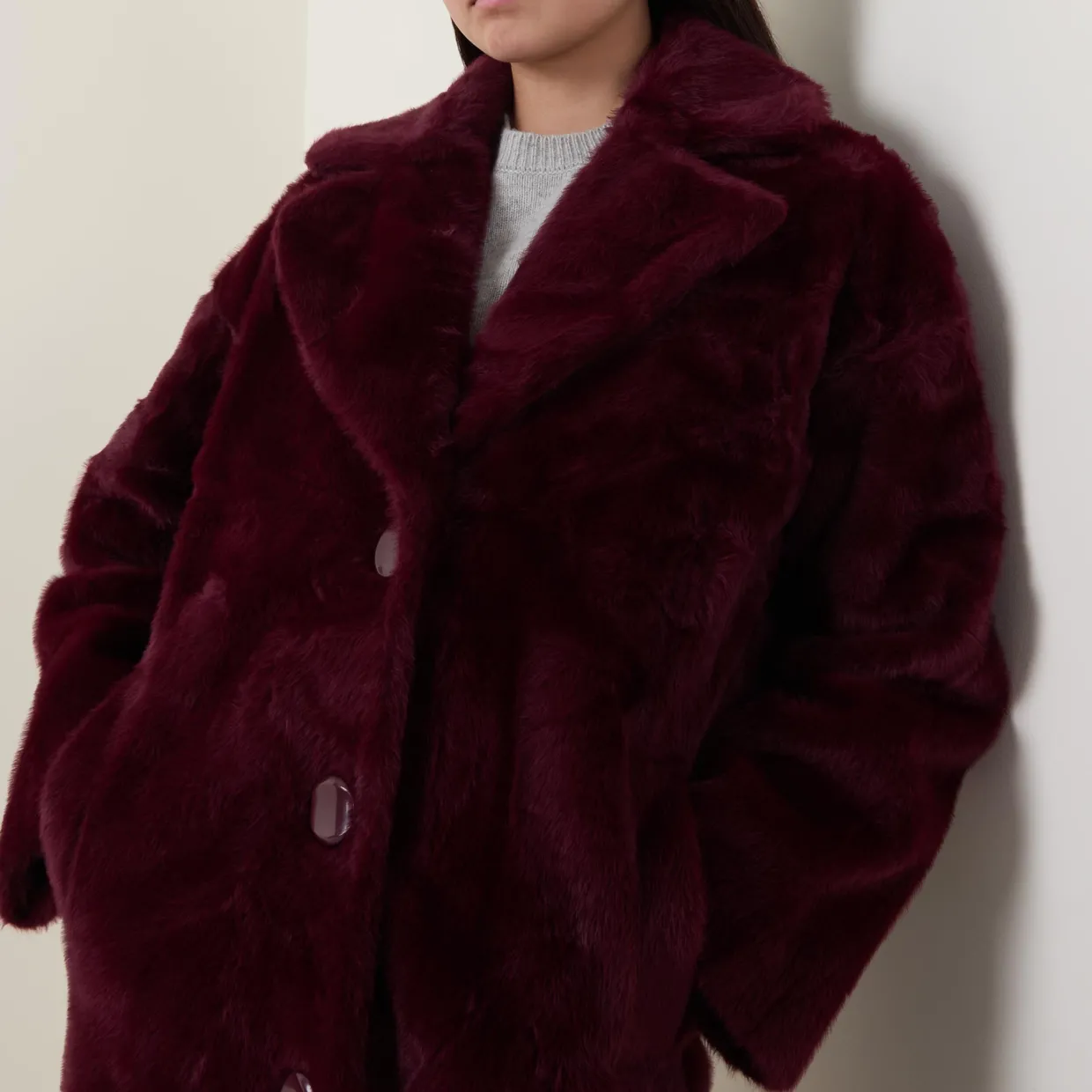 Faux Fur Coat