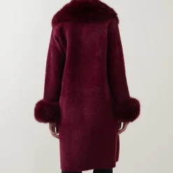 Faux Fur Trim Jacket