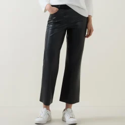 Faux Leather Trousers
