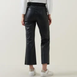 Faux Leather Trousers
