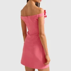 Hot FOREVER NEW Faye Floral Applique Bardot Top