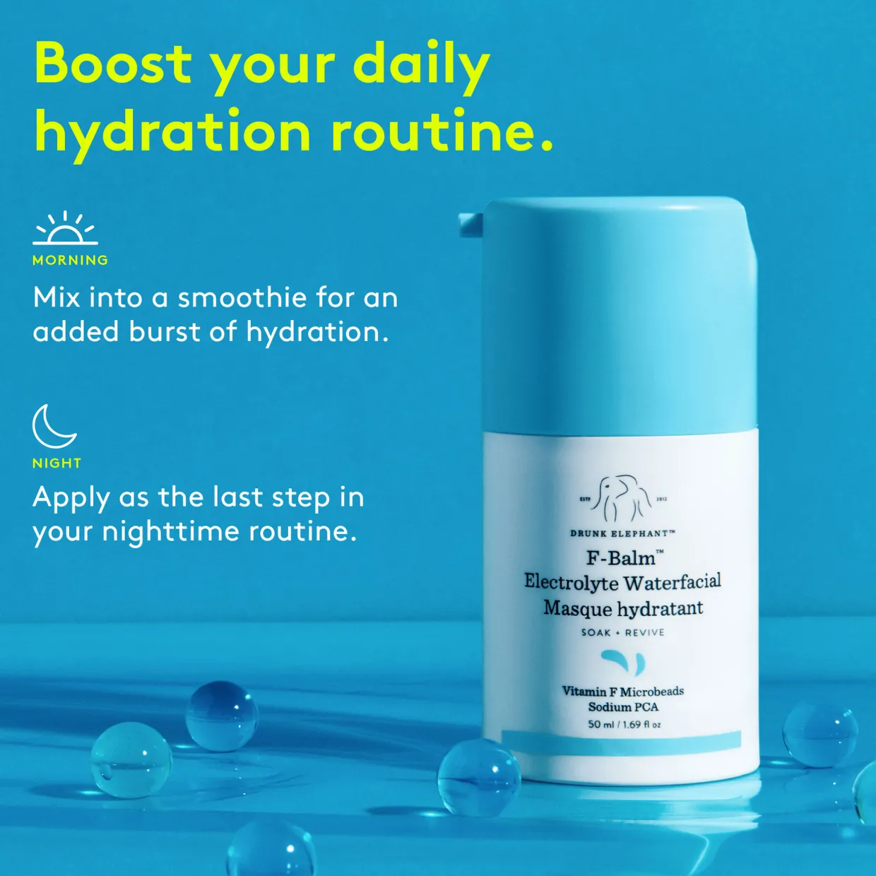 F-Balm™ Electrolyte Waterfacial Face Mask