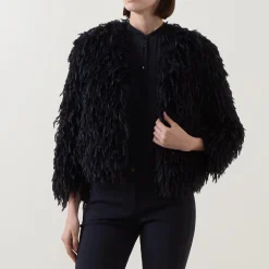 Feather Effect Jacket