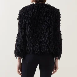 Feather Effect Jacket