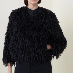 Feather Effect Jacket