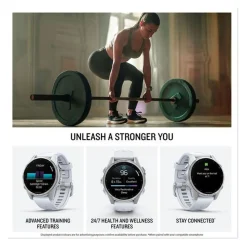 Fenix 8 43mm AMOLED Glass Whitestone